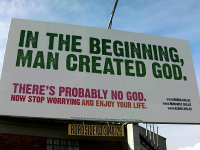 The slogan that made people think there might actually be a God! The slogan that made people think there might actually be a God!